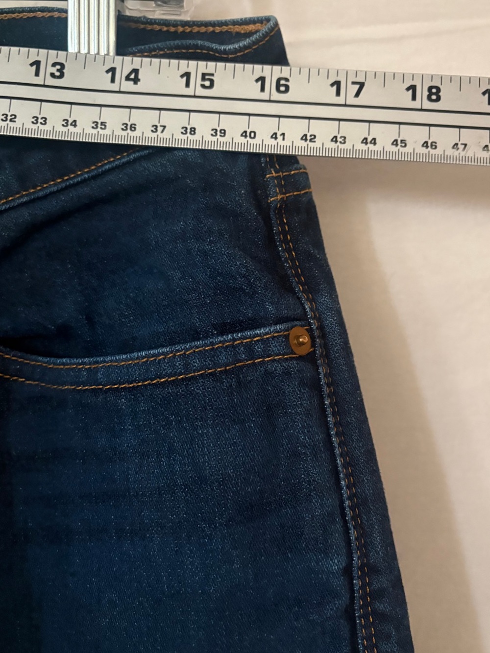 WIES MADE Jack Jeans Mens JACK Raw Selvedge Made in USA Button Fly 🌵 33x32 - Picture 7 of 11